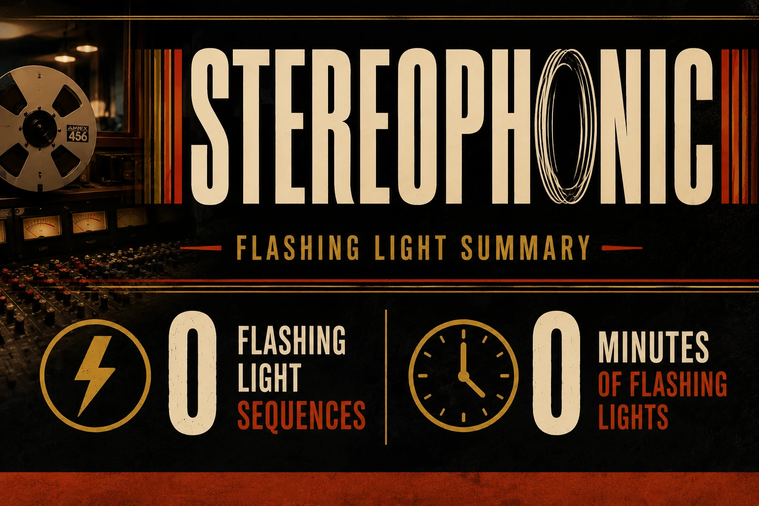 Original FlashCue summary graphic 1 for Stereophonic