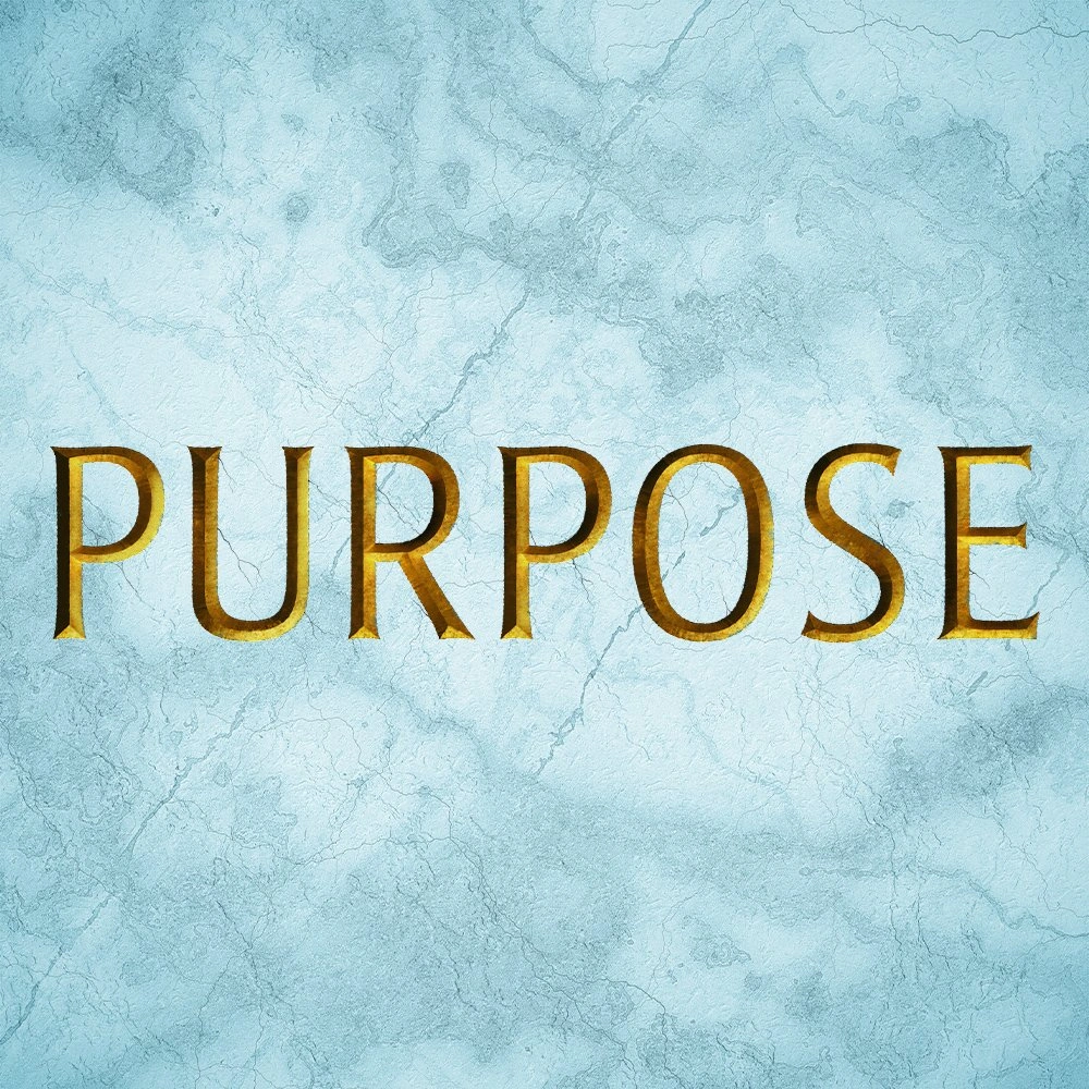 Purpose poster